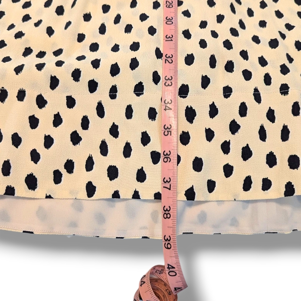 Kate Spade Leopard Dot Tie Back Dress "Take A Walk On The Wild Side", Size 4 - Picture 12 of 15